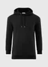 Black Longline Hoodie - Small Image 4