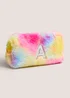Multicoloured Fluffy Alphabet Pencil Case - C Image 1