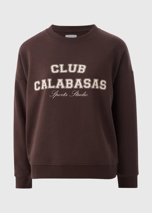 Brown Club Calabasas Sweatshirt - Medium Image 3