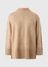 Beige Oversized Jumper - 3XL Image 3