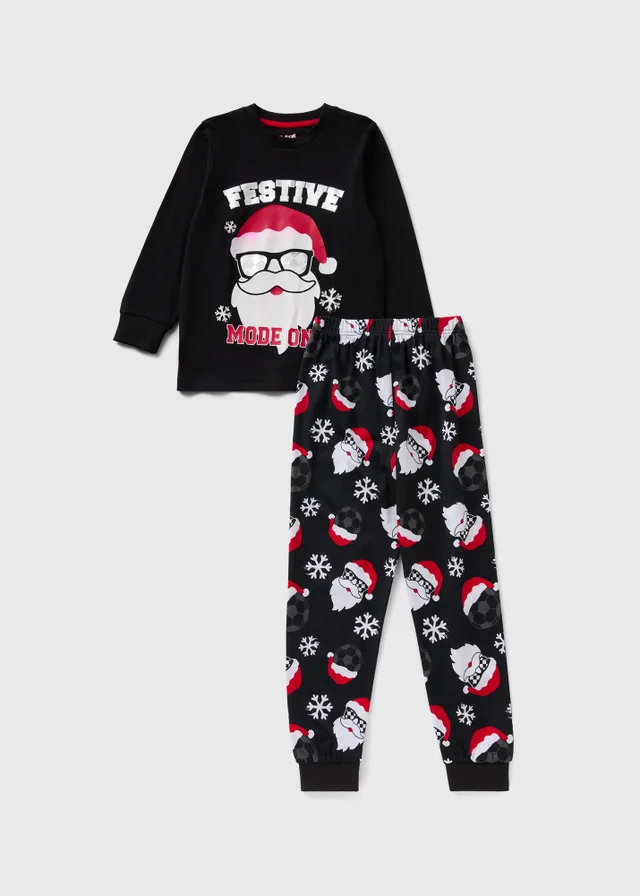 Boys Christmas Santa Pyjamas (7-13yrs)