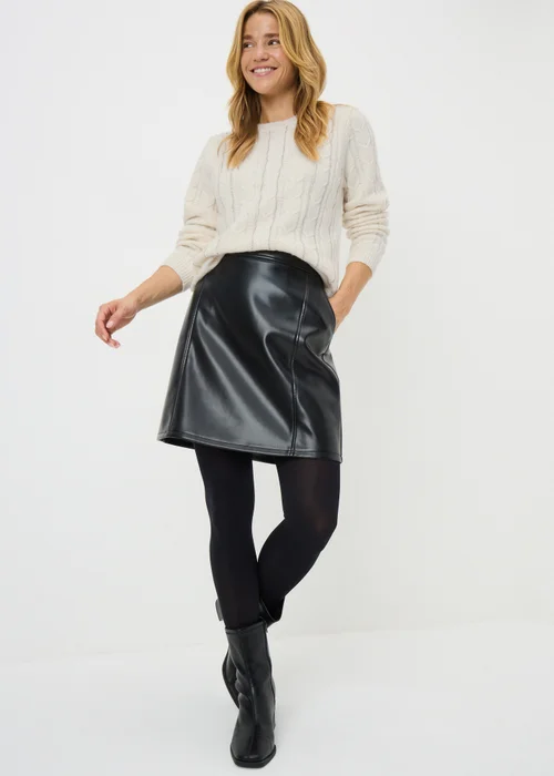 Cream Cable Embelished Jumper - XS Image 1