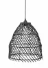 ValueLights Battery Operated Hanging Rattan Pendant Light With Integrated LED's - One Size Image 3