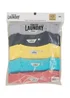 Tokyo Laundry Blue Cotton 5-Pack Short Sleeve T-Shirts - Medium Image 3