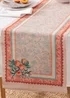 furn. Anemone Peaches Indoor/Outdoor Table Runner - 180x35cm Image 1
