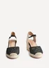 Linzi Kayla Black Closed Toe Wedge - Size 5 Image 3