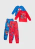 Spidey & Friends 2 Pack Boys Red Pyjama Sets (1-7yrs) - 1 to 1 half years Image 1