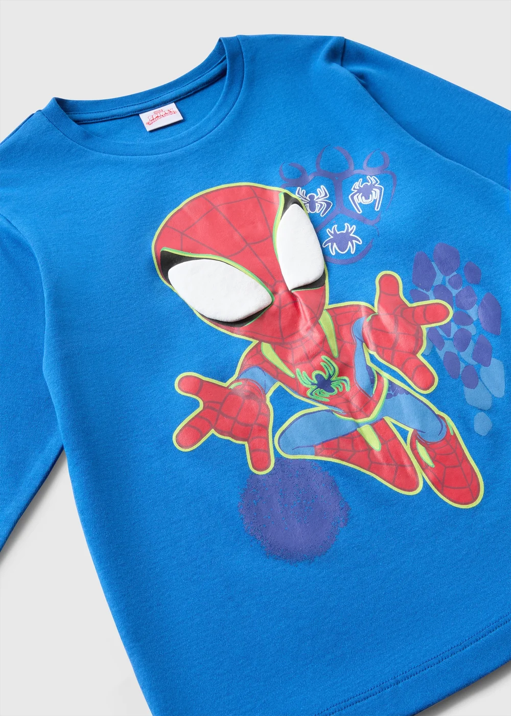 Spidey & Friends 2 Pack Boys Red Pyjama Sets (1-7yrs) - 1 to 1 half years Image 2