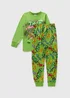 Ninja Turtles Boys Green Pyjama Set (4-13yrs) - Age 12 Years Image 1