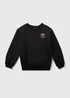 Stranger Things Kids Black Hellfire Club Sweatshirt (7-13yrs) - 7 Yrs Image 1