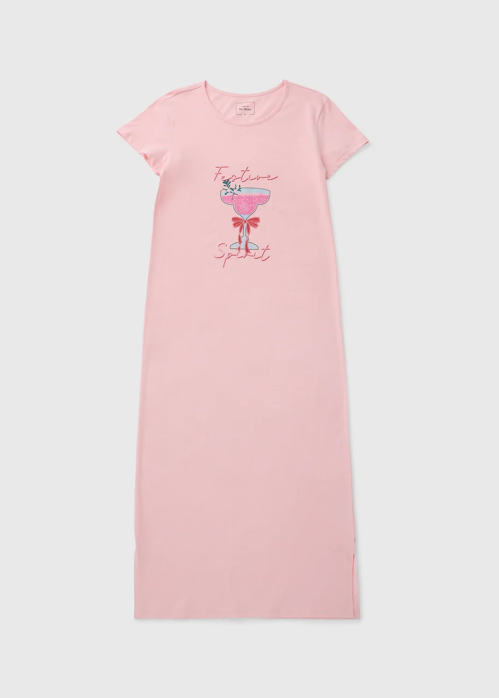 Pink Festive Spirit Nightie - Large Image 2