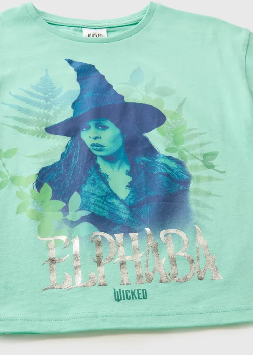 Girls Navy Wicked Elphaba Pyjama Set (7-13yrs) - Age 8 Years Image 2