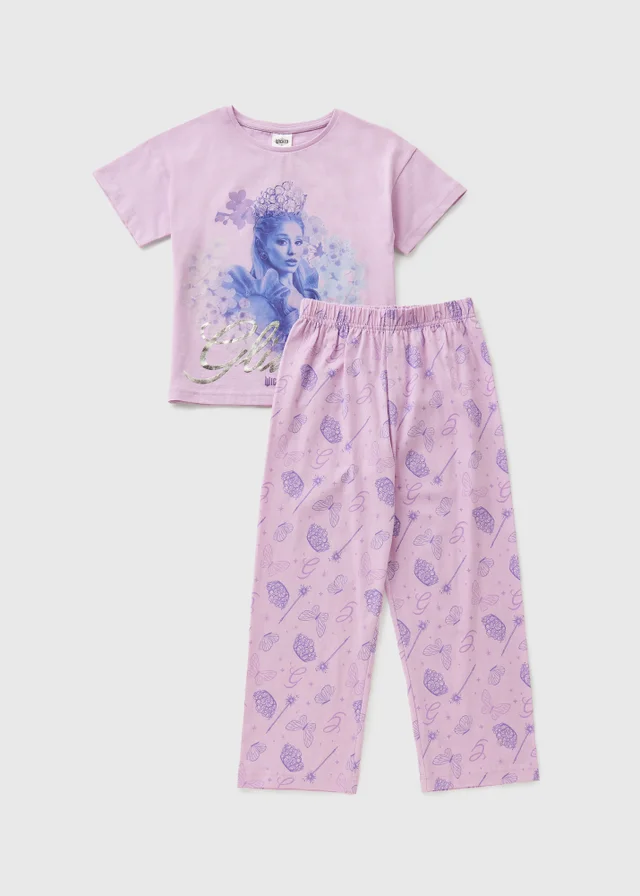 Girls Lilac Wicked Glinda Pyjama Set (7-13yrs)