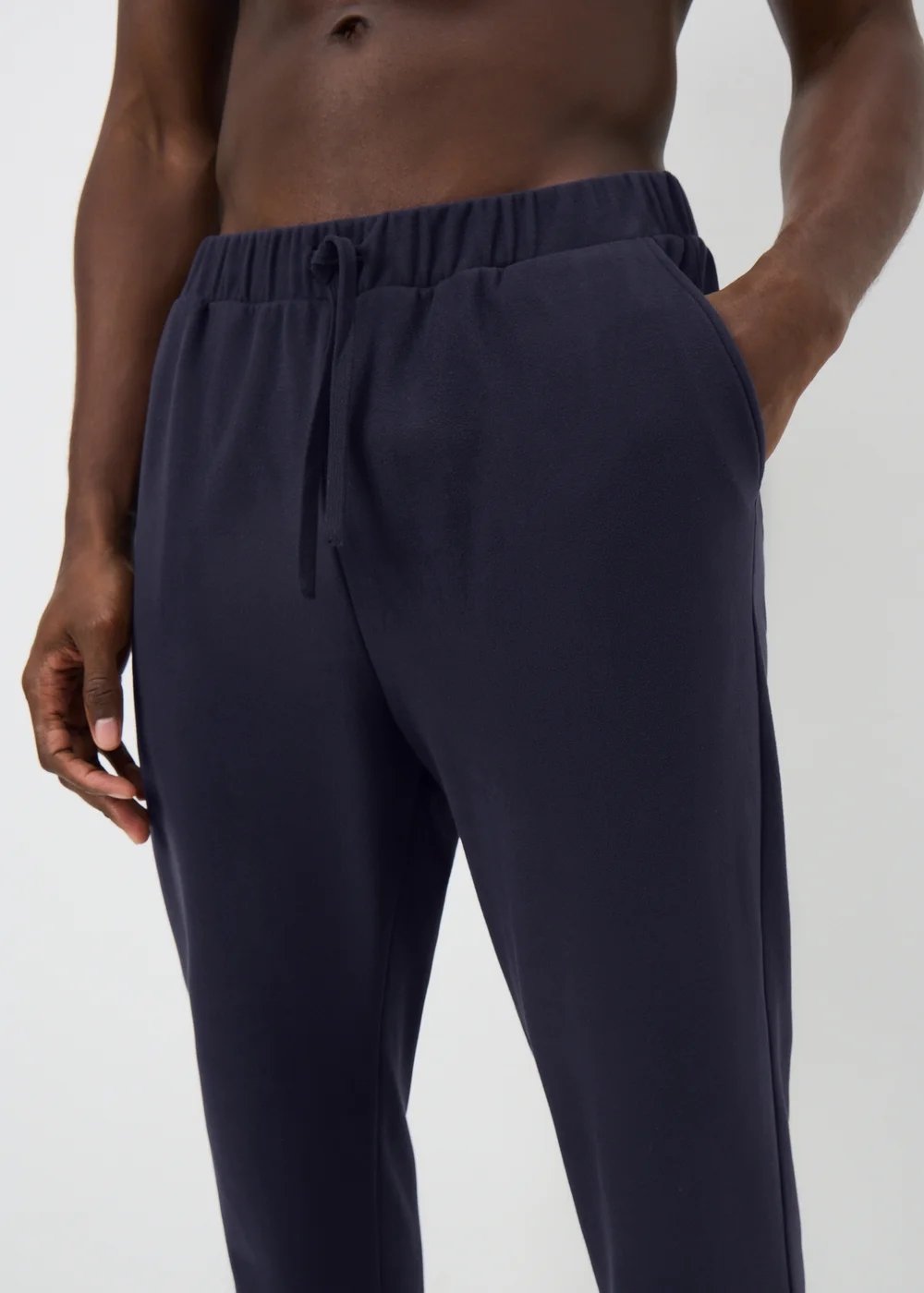 Navy Microfleece Joggers - Extra small Image 2