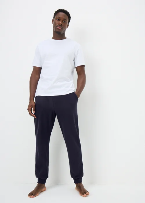 Navy Microfleece Joggers - Extra small Image 1