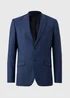 Taylor & Wright Willowby Blue Black Slim Suit Jacket - 42 Chest Short Image 5