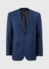 Taylor & Wright Willowby Blue Black Regular Suit Jacket - 50 Chest Short Image 5