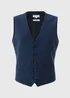 Taylor & Wright Willowby Blue Black Suit Waistcoat - Small Image 5