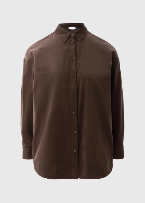 Brown Cord Shirt - Size 22 Image 4