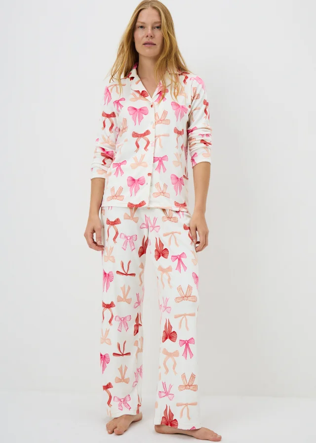 Cream Traditional Pyjama Set