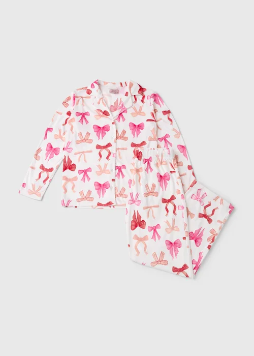 Cream Traditional Pyjama Set - Extra small Image 3