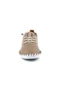 Lunar Taupe St Ives Leather Plimsoll - Size 4 Image 4