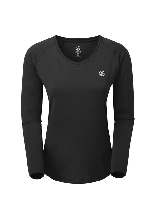 Dare2b Black Discern Sweat Wicking Tee - Size 8 Image 4