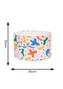 ValueLights Abbie Multicolour Drum Ceiling Pendant Lampshade (15cm x 25cm x 25cm) - One Size Image 6