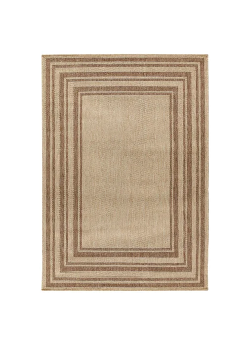 Yard Natural Camber Jute Effect Indoor/Outdoor Rug - 120 x 170 Image 2