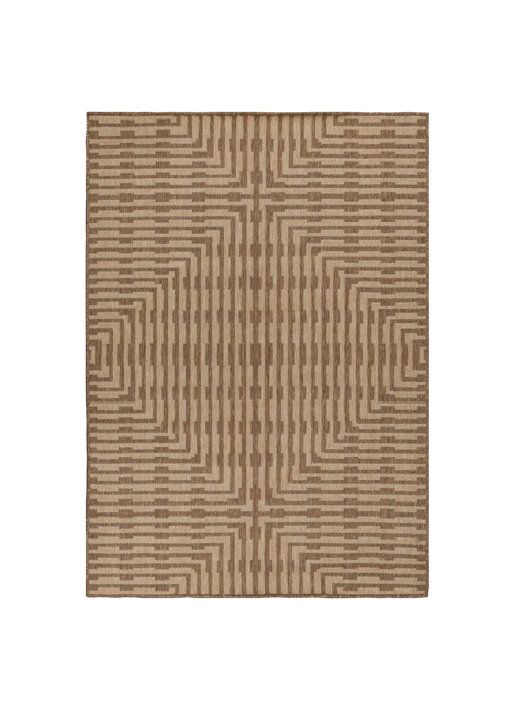 Yard Natural Sandown Jute Effect Indoor/Outdoor Rug - 120 x 170 Image 2