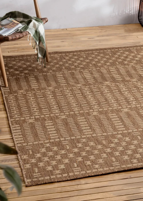 Yard Natural Seagrove Jute Effect Indoor/Outdoor Rug - 120 x 170 Image 1