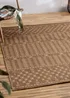 Yard Natural Seagrove Jute Effect Indoor/Outdoor Rug - 120 x 170 Image 1