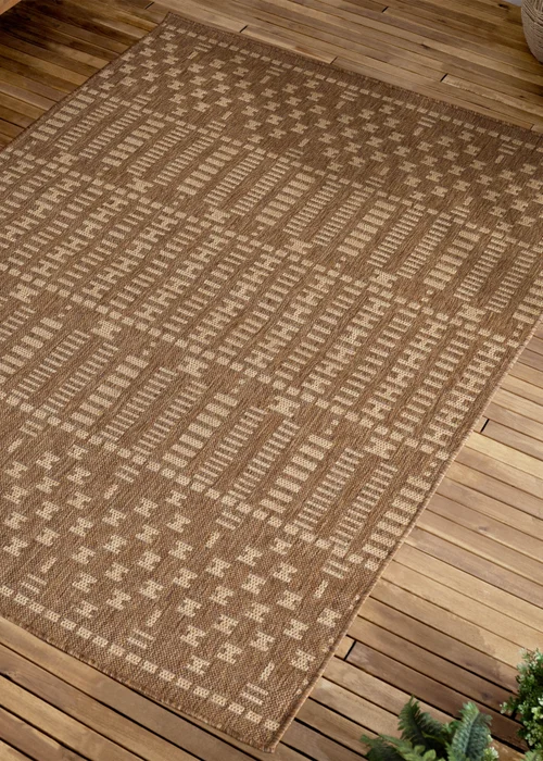 Yard Natural Seagrove Jute Effect Indoor/Outdoor Rug - 120 x 170 Image 4