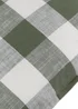 Yard Dark Green Chesil Check 100% Cotton Outdoor Outdoor Cushion - One Size Image 4