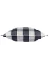Yard Navy Chesil Check 100% Cotton Outdoor Outdoor Cushion - One Size Image 3