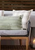 Yard Natural Chesil Check 100% Cotton Outdoor Outdoor Cushion - One Size Image 5