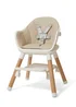 Clair de Lune Beige 6 in 1 High Chair - One Size Image 3