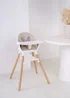 Clair de Lune Beige 6 in 1 High Chair - One Size Image 1