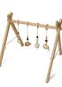 Clair de Lune Natural Wooden Play Gym - 100 X 100 Image 1