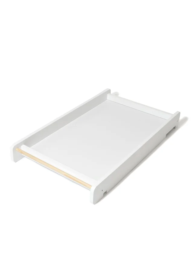 Clair de Lune White Essential Cot Top Changer