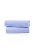 Clair de Lune 2 Pack Blue Cot Sheets - 60 X 120 Image 3