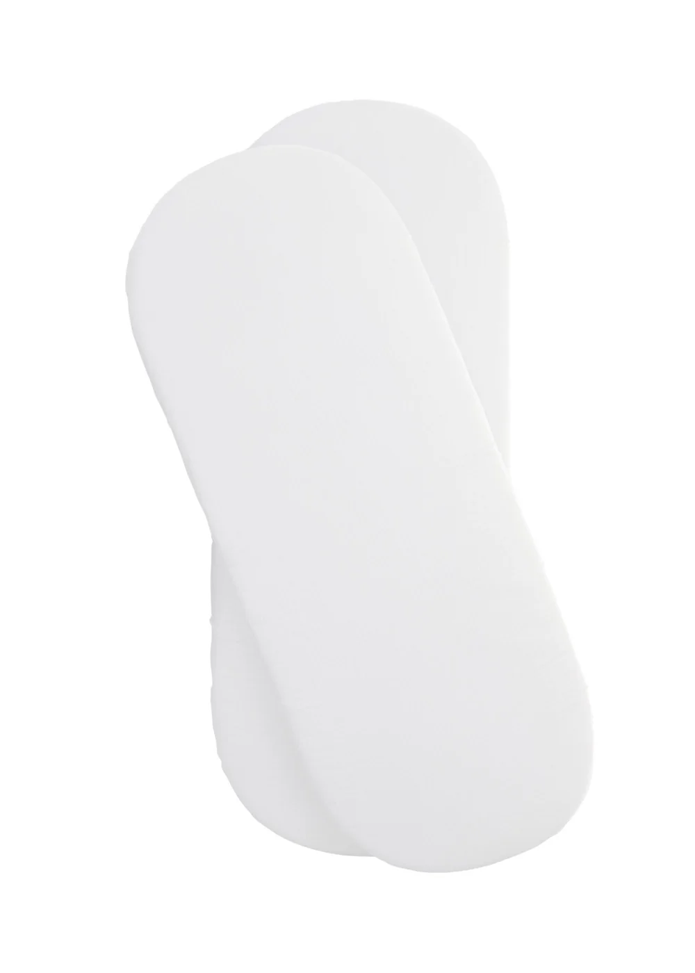 Clair de Lune 2 Pack White Moses Sheets - One Size Image 2