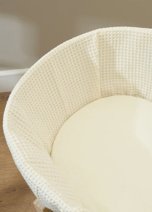 Clair de Lune 2 Pack Cream Moses Sheets - One Size Image 1