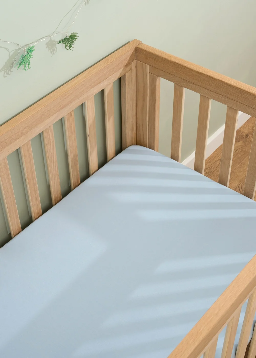 Clair de Lune 2 Pack Blue Cot Bed Sheets - 70 X 140 Image 1