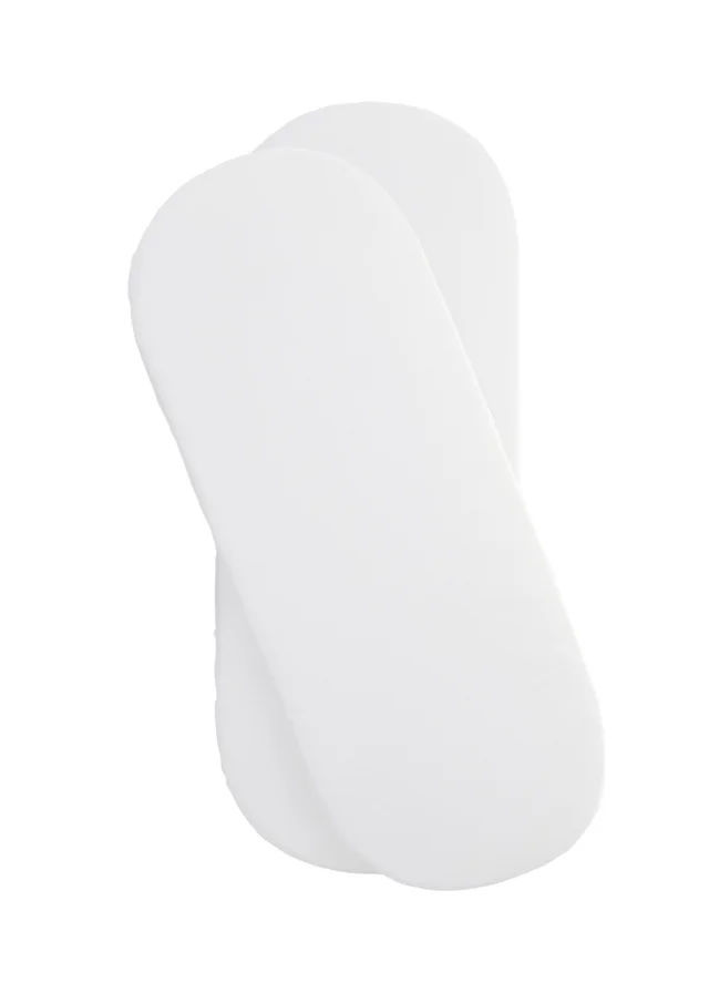 Clair de Lune 2 Pack White Pram/Crib Sheets