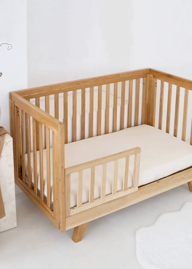 Clair de Lune 2 Pack Organic Cream Cot Bed Sheets