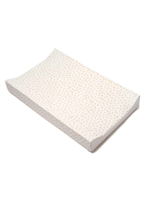 Clair de Lune Dash Anti-Roll Wedge Baby Changing Mat Beige - One Size Image 3