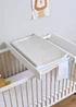 Clair de Lune Dash Anti-Roll Wedge Baby Changing Mat Beige - One Size Image 1