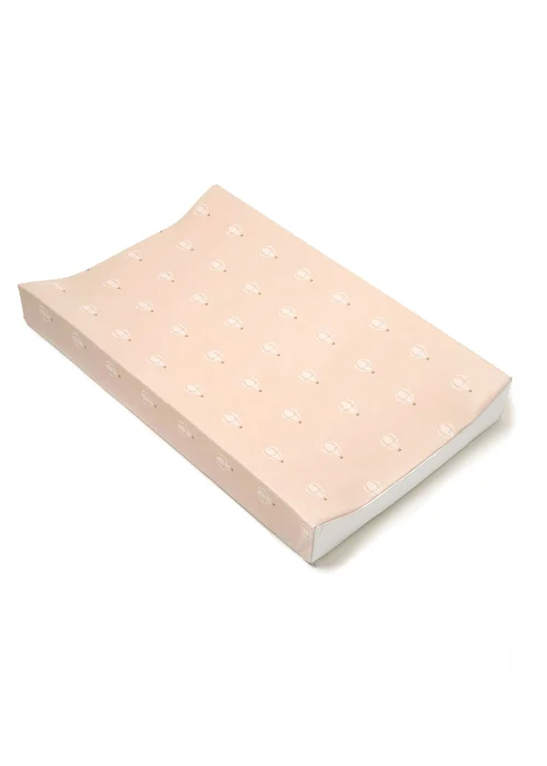 Clair de Lune Hot Air Balloon Anti-Roll Wedge Baby Changing Mat Mocha - One Size Image 3