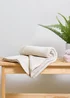 Clair de Lune Organic Cream Knitted Blanket - 70 X 90 Image 5